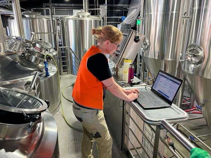 Philter Brewing in action